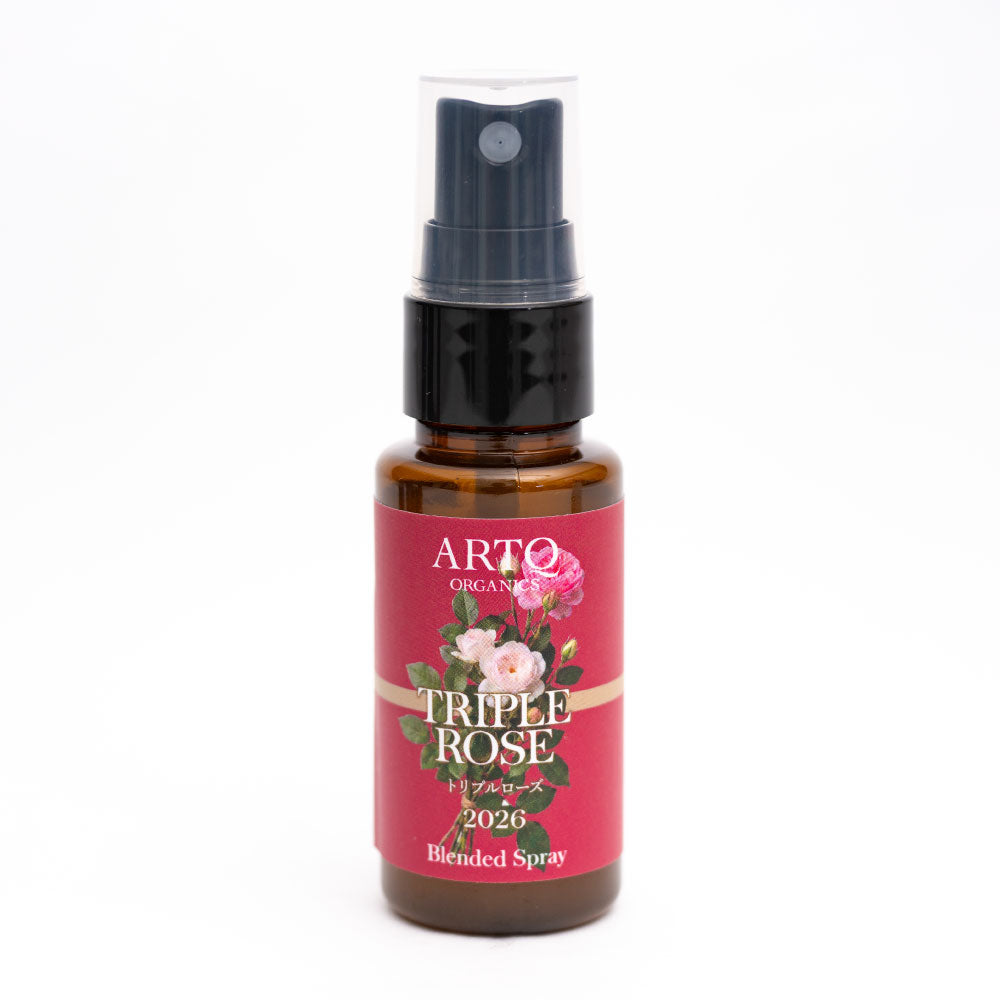 トリプルローズブレンド精油スプレー 30mL