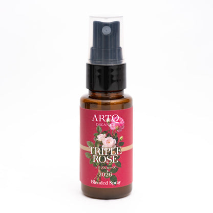 トリプルローズブレンド精油スプレー 30mL