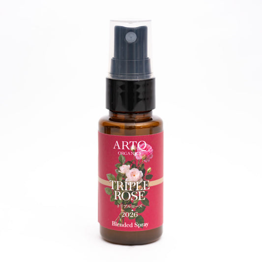 トリプルローズブレンド精油スプレー 30mL